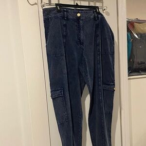Michael Kors Dark Blue Boyfriend Jeans
